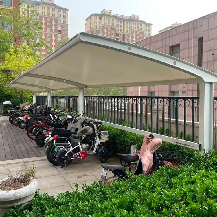 古交市膜结构电动车棚